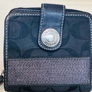Coach small wallet black
